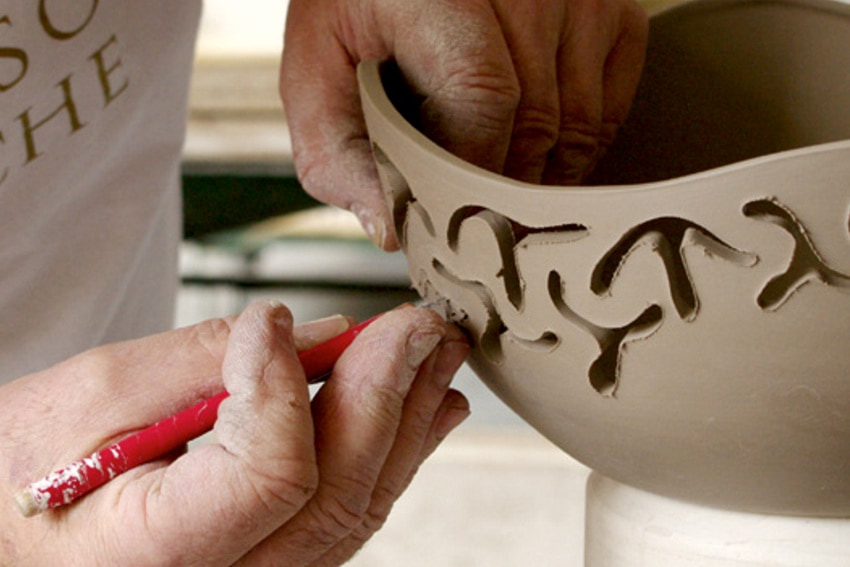 lavorazione artistica ceramica veneto