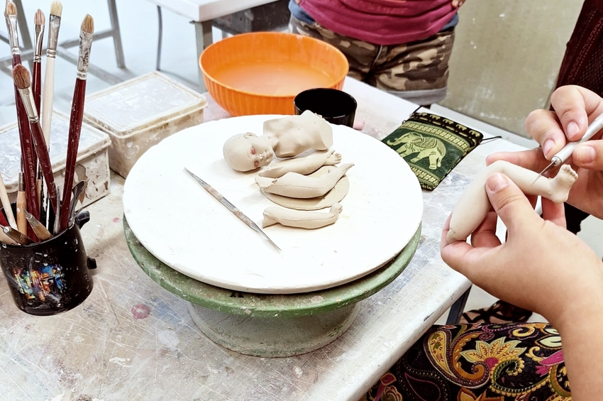 porcellane artigianali processo lavorazione Viart