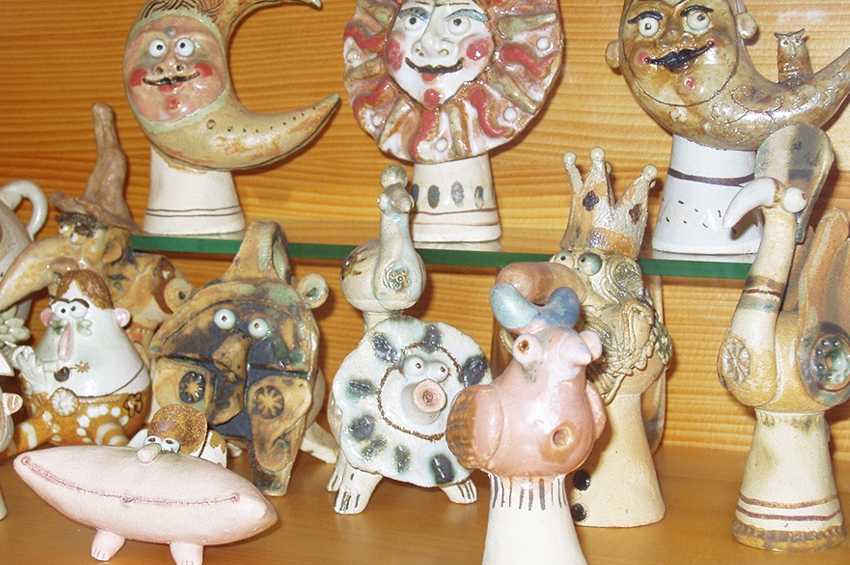 fischietti terracotta cuchi ceramica veneto Viart