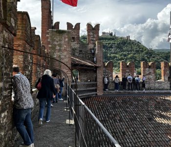 Camminamento Castello inferiore Marostica Viart